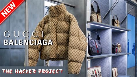 gucci balenciaga hacker scarf|Gucci x Balenciaga hacker.